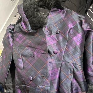 Dollskill Plaid Coat